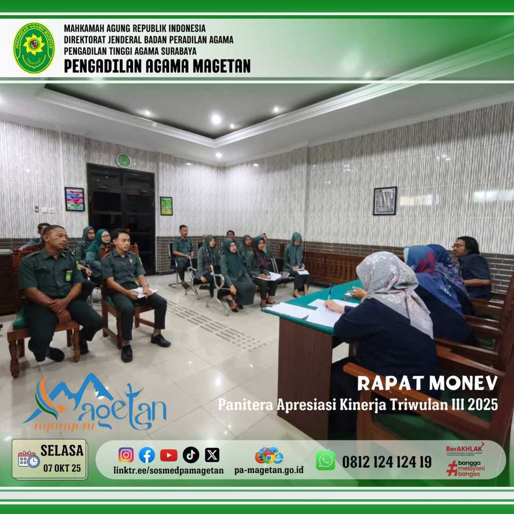 Monev 07 Oktober 2025 01