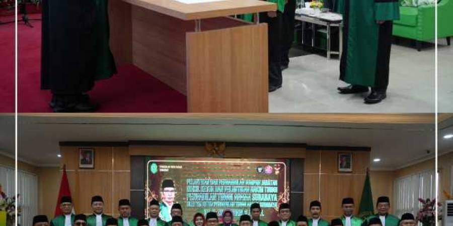 PA Magetan Hadiri Pelantikan Pejabat PTA Surabaya